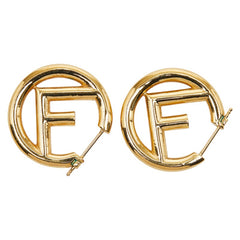 フェンディ Fロゴモチーフ ピアス 8AG745 B08 メタル レディース FENDI 【中古】