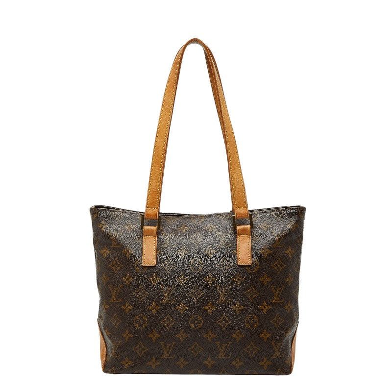 ルイ ヴィトン モノグラム カバピアノ トートバッグ ショルダーバッグ M51148 ブラウン PVC レザー レディース LOUIS VUITTON 中古