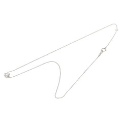 Pt850 プラチナ Pt プラチナ ダイヤ0.43ct プチネックレス レディース 【中古】
