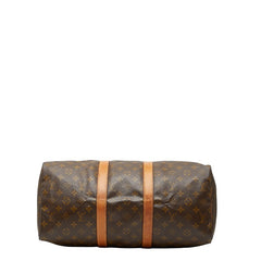ルイ ヴィトン モノグラム キーポル45 旧型 ボストンバッグ M41428 ブラウン PVC レザー レディース LOUIS VUITTON 【中古】