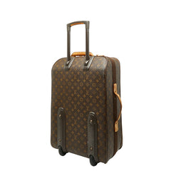 ルイ ヴィトン モノグラム ペガス55 キャリーバッグ スーツケース M23294 ブラウン PVC レザー レディース LOUIS VUITTON 【中古】