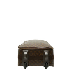 ルイ ヴィトン モノグラム ペガス55 キャリーバッグ スーツケース M23294 ブラウン PVC レザー レディース LOUIS VUITTON 【中古】