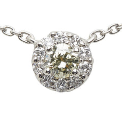 スタージュエリー Pt950 プラチナ ダイヤモンド ダイヤ0.10ct ダイヤ0.08ct ペンダント ネックレス レディース STAR JEWELRY 【中古】