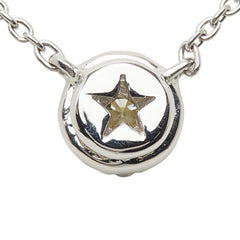 スタージュエリー Pt950 プラチナ ダイヤモンド ダイヤ0.10ct ダイヤ0.08ct ペンダント ネックレス レディース STAR JEWELRY 【中古】
