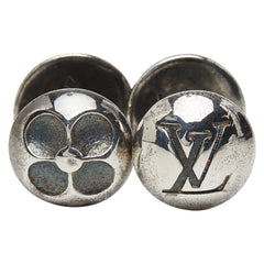 ルイ ヴィトン ブトン ドゥ マンシェット カフス カフリンクス M30976 SV925 シルバー メンズ LOUIS VUITTON 【中古】