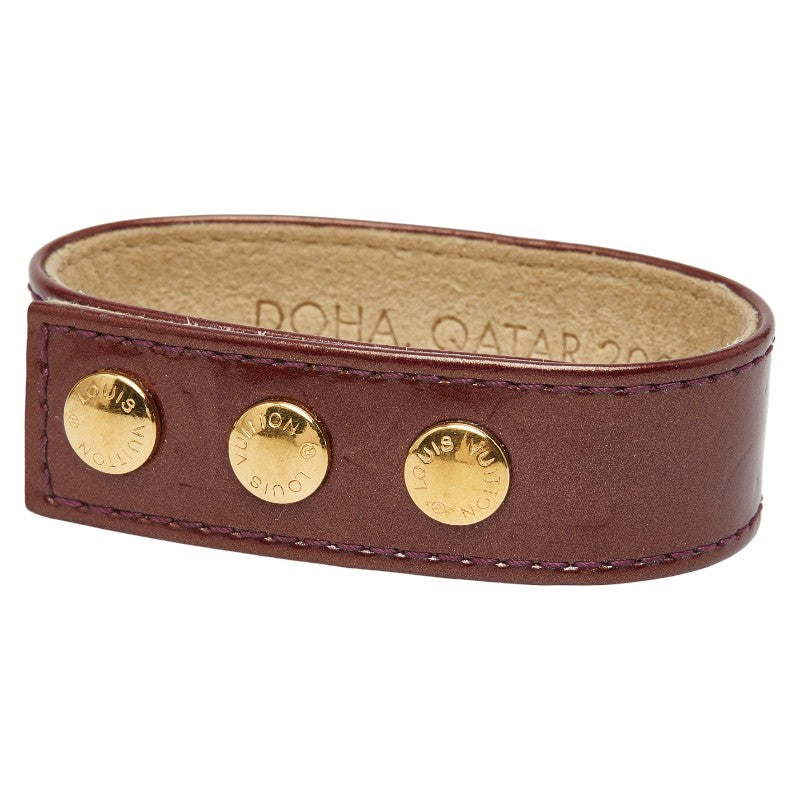 ルイ ヴィトン モノグラム ヴェルニ DOHA,QATAR 2008 ブレスレット ブラウン系 PVC レディース LOUIS VUITTON 【中古】