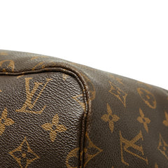 ルイ ヴィトン モノグラム ネヴァーフルGM トートバッグ ショルダーバッグ M40157 ブラウン PVC レザー レディース LOUIS VUITTON 【中古】