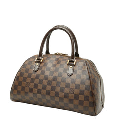 ルイ ヴィトン ダミエ リベラMM ハンドバッグ ミニボストンバッグ N41434 エベヌ ブラウン PVC レザー レディース LOUIS VUITTON 【中古】
