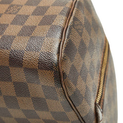 ルイ ヴィトン ダミエ リベラMM ハンドバッグ ミニボストンバッグ N41434 エベヌ ブラウン PVC レザー レディース LOUIS VUITTON 【中古】