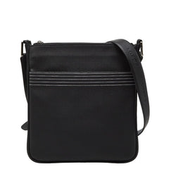 ロエベ リピート アナグラム ショルダーバッグ ブラック PVC レザー レディース LOEWE 中古