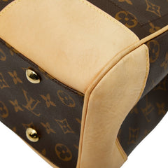 ルイ ヴィトン モノグラム ビバリーGM ハンドバッグ ショルダーバッグ M40120 ブラウン PVC レザー レディース LOUIS VUITTON 【中古】