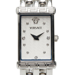ヴェルサーチェ メデューサ 腕時計 62Q99 クオーツ ホワイト文字盤 ステンレススチール レディース VERSACE 【中古】