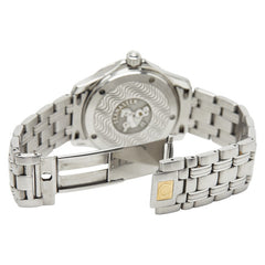 オメガ シーマスター オメガマチック 腕時計 2516.50 クオーツ ブラック文字盤 ステンレススチール メンズ OMEGA 【中古】