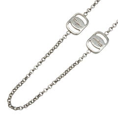 サルヴァトーレフェラガモ ヴァラ ネックレス シルバー メタル レディース Salvatore Ferragamo 【中古】
