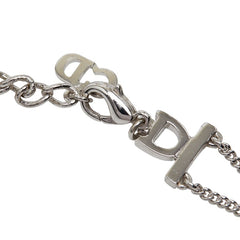 ディオール ブレスレット ダブルチェーン シルバー メタル レディース Dior 【中古】