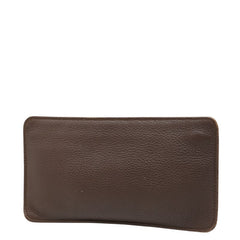 ロエベ アナグラム - ペンケース レッド ブラウン スウェード レザー レディース LOEWE 中古