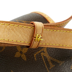 ルイ ヴィトン モノグラム ポパンクール ロン 斜め掛け ショルダーバッグ M40008 ブラウン PVC レザー レディース LOUIS VUITTON 【中古】