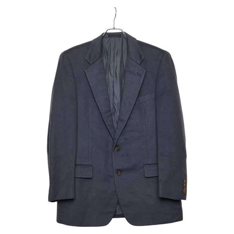 バーバリー プレステージコレクション テーラードジャケット シングル グレー ウール メンズ BURBERRY 【中古】