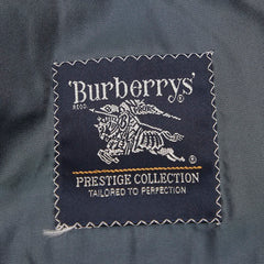 バーバリー プレステージコレクション テーラードジャケット シングル グレー ウール メンズ BURBERRY 【中古】