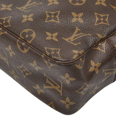 ルイ ヴィトン モノグラム トゥルース トワレット 28 セカンドバッグ クラッチバッグ M47522 ブラウン PVC レディース LOUIS VUITTON 【中古】