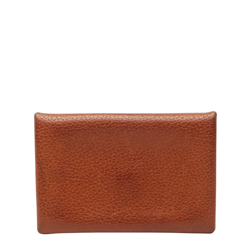 エルメス カルヴィ カードケース 名刺入れ マルチケース ブラウン トゴ メンズ HERMES 【中古】