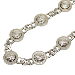 ヴェルサーチェ メデューサ ネックレス チョーカー シルバー メタル レディース VERSACE 【中古】