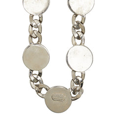 ヴェルサーチェ メデューサ ネックレス チョーカー シルバー メタル レディース VERSACE 【中古】