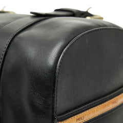 クロエ サム ハンドバッグ ミニボストン ショルダーバッグ 2WAY ブラック レザー レディース Chloe 【中古】