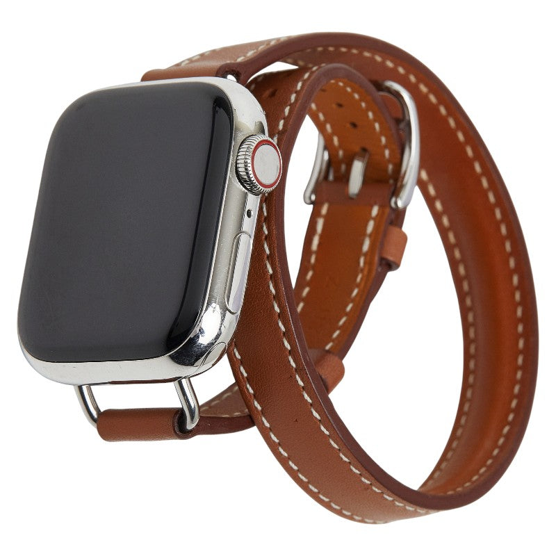 エルメス × Apple Watch アップルウォッチ シリーズ7 41mm GPS + Cellular 腕時計 動作確認済み A2476 ステンレススチール スイフト メンズ HERMES 【中古】