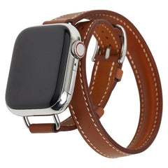 エルメス × Apple Watch アップルウォッチ シリーズ7 41mm GPS + Cellular 腕時計 動作確認済み A2476 ステンレススチール スイフト メンズ HERMES 【中古】