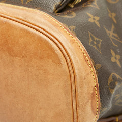 ルイ ヴィトン モノグラム モンスリMM リュック バッグパック M51136 ブラウン 茶 PVC レザー レディース LOUIS VUITTON 【中古】