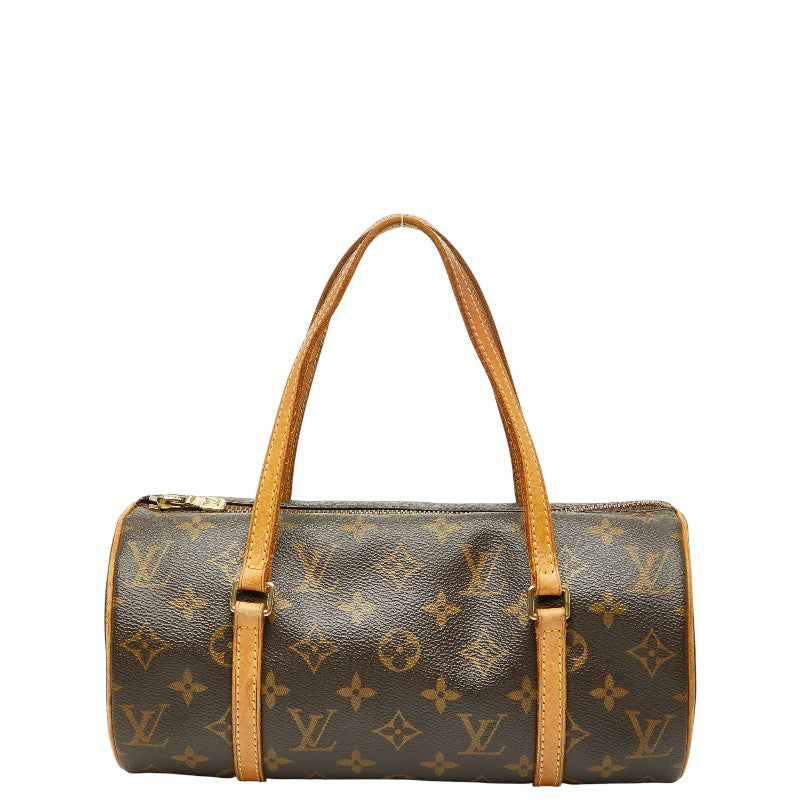 ルイ ヴィトン モノグラム パピヨン26 ハンドバッグ M51386 ブラウン PVC レザー レディース LOUIS VUITTON 【中古】