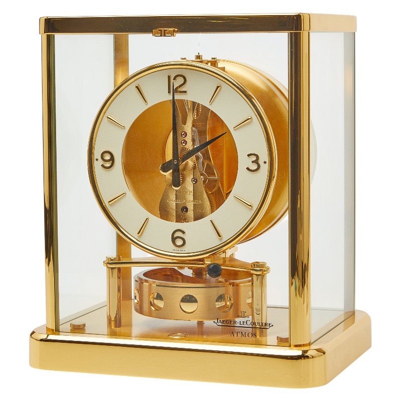 ジャガー ルクルト アトモス 置時計 空気時計 動作確認済み ガラス ユニセックス JAEGER-LECOULTRE 【中古】