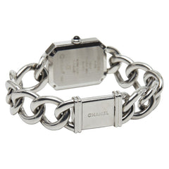 シャネル 腕時計 サイズ：S H0452 クオーツ ブラック文字盤 ステンレススチール レディース CHANEL 【中古】