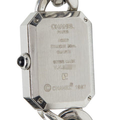 シャネル 腕時計 サイズ：S H0452 クオーツ ブラック文字盤 ステンレススチール レディース CHANEL 【中古】