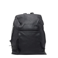 ロエベ アナグラム リュック バッグパック ブラック レザー レディース LOEWE 【中古】