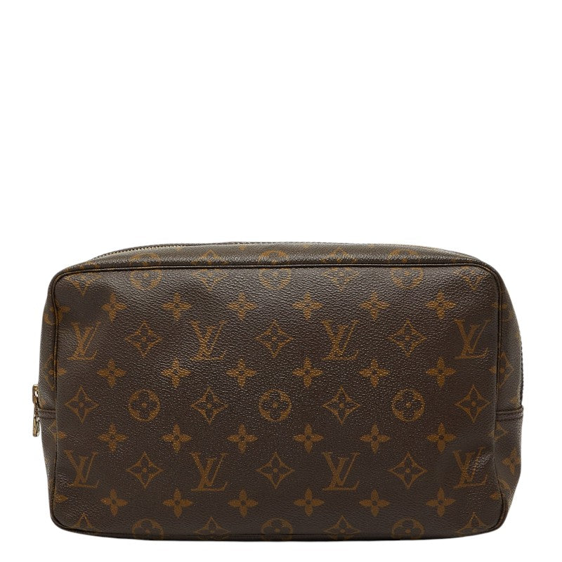 ルイ ヴィトン モノグラム トゥルース トワレット 28 セカンドバッグ クラッチバッグ M47522 ブラウン PVC レディース LOUIS VUITTON 【中古】