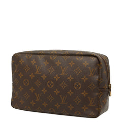 ルイ ヴィトン モノグラム トゥルース トワレット 28 セカンドバッグ クラッチバッグ M47522 ブラウン PVC レディース LOUIS VUITTON 【中古】