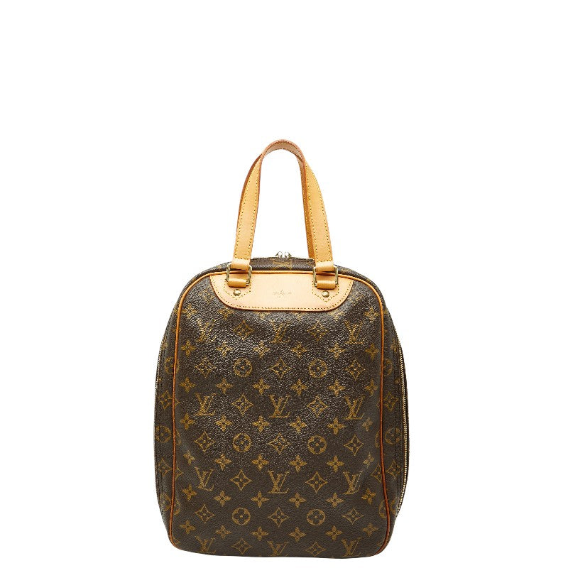 ルイ ヴィトン モノグラム エクスキュルシオン ハンドバッグ M41450 ブラウン PVC レザー レディース LOUIS VUITTON 【中古】