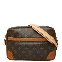 ルイ ヴィトン モノグラム トロカデロ27 斜め掛け ショルダーバッグ M51274 ブラウン PVC レザー レディース LOUIS VUITTON 【中古】