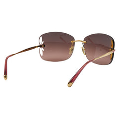 ルイ ヴィトン リリー サングラス Z0641U ゴールド ピンク メタル レディース LOUIS VUITTON 【中古】