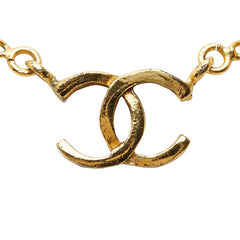 シャネル ココマーク 1982 ヴィンテージ ネックレス ゴールド メッキ レディース CHANEL 【中古】