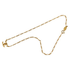 シャネル ココマーク 1982 ヴィンテージ ネックレス ゴールド メッキ レディース CHANEL 【中古】