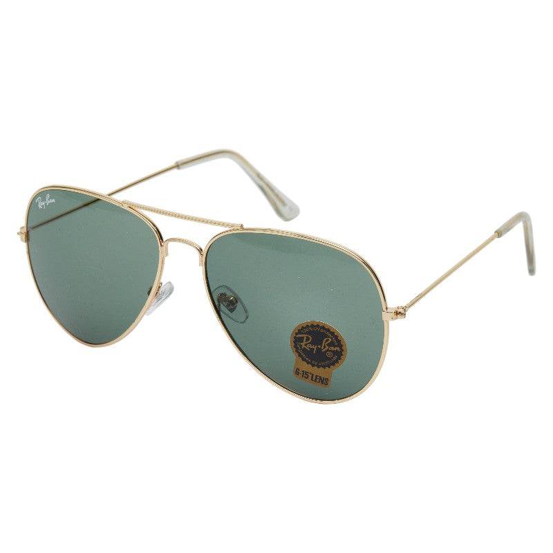 レイバン アビエーター サングラス RB3025 ゴールド メタル メンズ Ray-Ban 【中古】