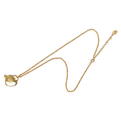 ヴァレンティノ ハート キー モチーフ ネックレス ゴールド メッキ レディース VALENTINO 【中古】