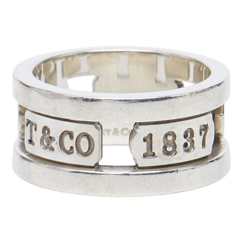 ティファニー 1837 エレメント リング 指輪 SV925 シルバー レディース TIFFANY&Co. 【中古】
