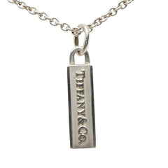 ティファニー ロゴ バー ネックレス SV925 シルバー レディース TIFFANY&Co. 【中古】