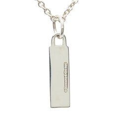 ティファニー ロゴ バー ネックレス SV925 シルバー レディース TIFFANY&Co. 【中古】