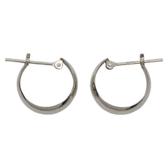 Pt900 プラチナ リングピアス ピアス レディース 【中古】