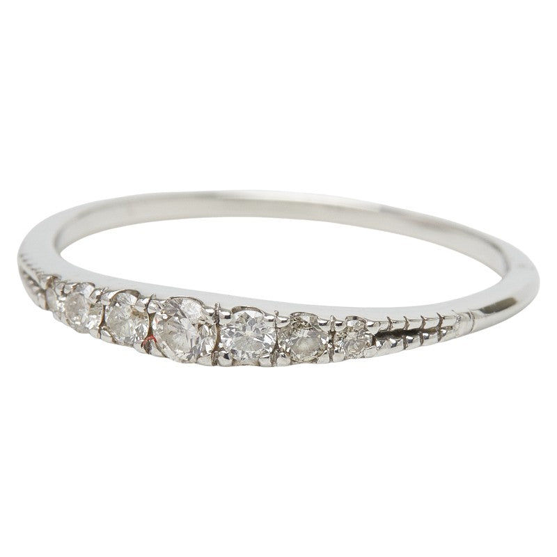 Pt900 プラチナ ダイヤ0.20ct リング 指輪 レディース 13.5号 【中古】